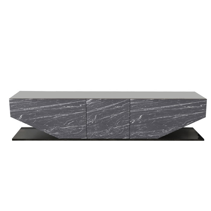 Hanah Home Soporte de TV Negro